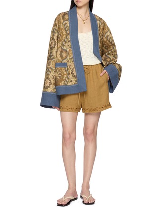 INTO THE EAST | Palmette Kimono Coat