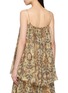 Back View - Click To Enlarge - INTO THE EAST - Palmette Double Layer Camisole Top