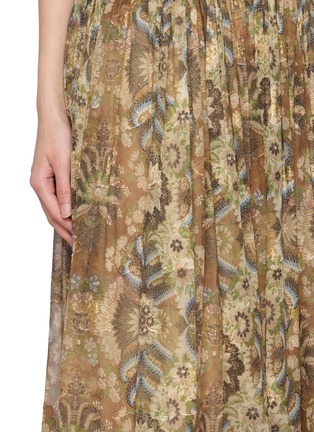  - INTO THE EAST - Palmette Maxi Skirt