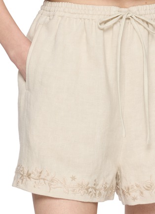  - INTO THE EAST - Embroidered Shorts