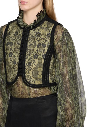  - INTO THE EAST - Palmett Button Knot Vest