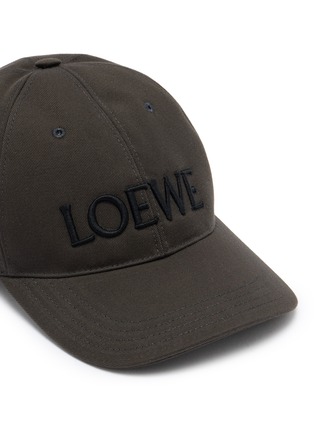 Detail View - Click To Enlarge - LOEWE - x Louis Wain Futuristic Cat Cotton Baseball Cap
