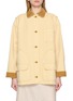 DÔEN Pascual Contrast Collar Cotton Jacket
