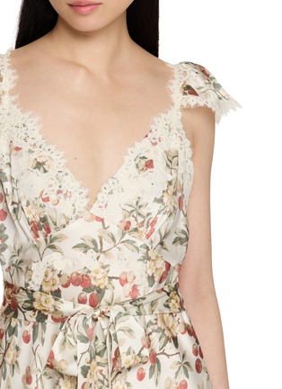  - DÔEN - Fiona Floral Silk Maxi Dress