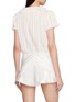 Back View - Click To Enlarge - DÔEN - Bernadette Ruffle Cotton Top