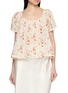 DÔEN Frederica Floral Cotton Top