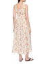 Back View - Click To Enlarge - DÔEN - Emmaretta Ruffle Floral Cotton Dress
