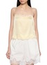 DÔEN Louré Lace-Trimmed Satin Camisole