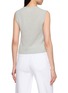 Back View - Click To Enlarge - DÔEN - Ribbed Cashmere Knit Vest