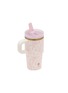 Detail View - Click To Enlarge - STANLEY - X LoveShackFancy The Quencher ProTour Flip Straw Tumbler 20oz — Coquette Bow Chantilly