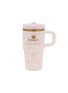 STANLEY X LoveShackFancy The Quencher ProTour Flip Straw Tumbler 20oz — Coquette Bow Chantilly