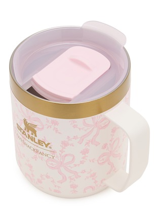 Detail View - Click To Enlarge - STANLEY - X LoveShackFancy The Everyday Cocoa Set — Coquette Bow Chantilly