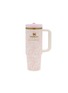 STANLEY X LoveShackFancy The Quencher ProTour Flip Straw Tumbler 30oz — Baby Bow Pink Peppermint