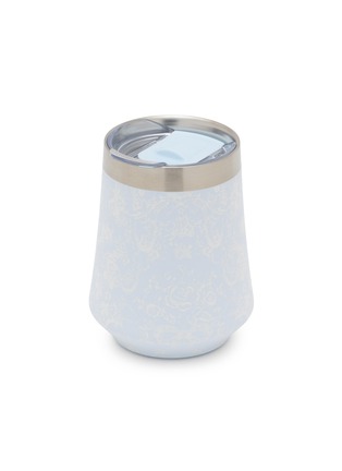 Detail View - Click To Enlarge - STANLEY - X LoveShackFancy Reserve Wine Tumbler 11oz — Toscana Toile Alpine Blue