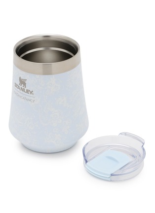 Detail View - Click To Enlarge - STANLEY - X LoveShackFancy Reserve Wine Tumbler 11oz — Toscana Toile Alpine Blue