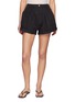 DÔEN Paige Pleated Cotton Twill Shorts