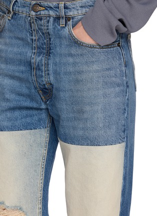  - MAISON MARGIELA - Patchwork Medium Wash Denim Jeans