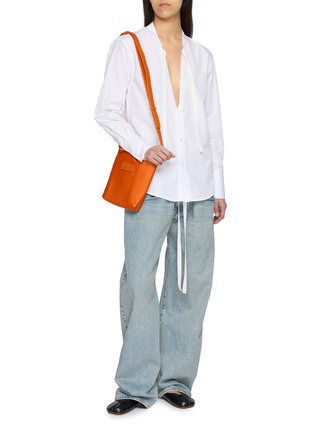 Figure View - Click To Enlarge - MAISON MARGIELA - Light Wash Cotton Denim Jeans