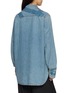 Back View - Click To Enlarge - MAISON MARGIELA - Light Wash Denim Shirt