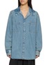 MAISON MARGIELA Light Wash Denim Shirt