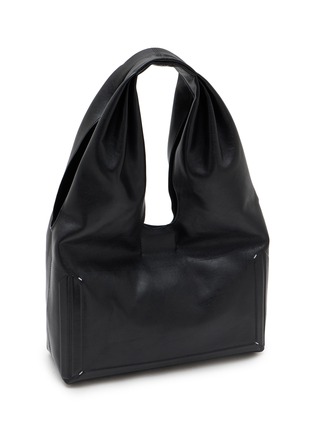 Detail View - Click To Enlarge - MAISON MARGIELA - Medium Leather Box Bag