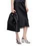 Front View - Click To Enlarge - MAISON MARGIELA - Medium Leather Box Bag