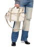 Figure View - Click To Enlarge - MAISON MARGIELA - Small High Tech Cotton Messenger Bag