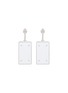 MAISON MARGIELA Four Stitch Rectangle Earrings