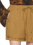  - INTO THE EAST - Embroidered Shorts