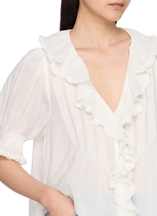  - DÔEN - Henri Ruffle Cotton Top