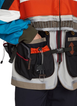  - KOLOR - Panelled Utility Pocket Wool Blend Jacket