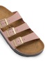 Detail View - Click To Enlarge - BIRKENSTOCK - Florida III Flex Platform LENB Leather Sandals