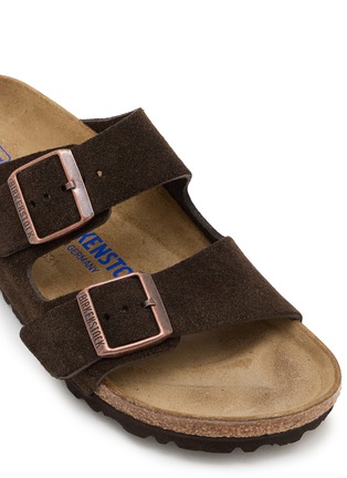 Detail View - Click To Enlarge - BIRKENSTOCK - Arizona SFB LEVE Suede Sandals