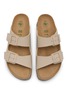Detail View - Click To Enlarge - BIRKENSTOCK - Arizona Flex Platform Birko-Flor Sandals