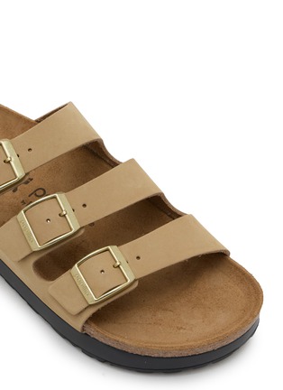 Detail View - Click To Enlarge - BIRKENSTOCK - Florida III Flex Platform Leather Sandals