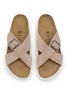 Detail View - Click To Enlarge - BIRKENSTOCK - Siena Chunky LEVE Suede Sandals