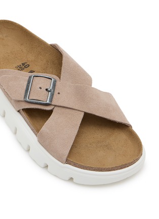 Detail View - Click To Enlarge - BIRKENSTOCK - Siena Chunky LEVE Suede Sandals