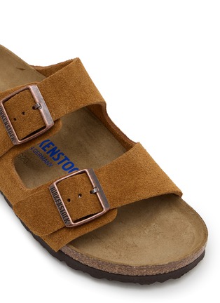 Detail View - Click To Enlarge - BIRKENSTOCK - Arizona Soft Footbed Suede Sandals
