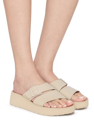 Figure View - Click To Enlarge - BIRKENSTOCK - Almina Leather Sandals