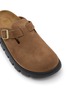 Detail View - Click To Enlarge - BIRKENSTOCK - Boston Chunky LEVE Suede Clogs