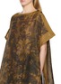  - INTO THE EAST - Acanthus Oil Paint Print Shawl Top