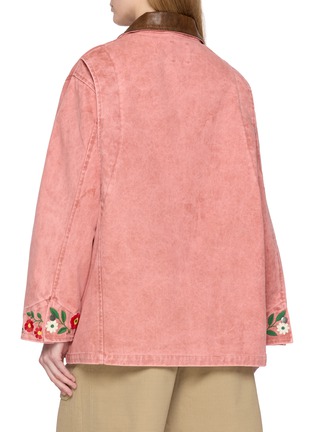 Back View - Click To Enlarge - FOUND - Embroidered Cotton Canvas Work Jacket
