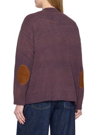 Back View - Click To Enlarge - FOUND - Horse Jacquard Cardigan