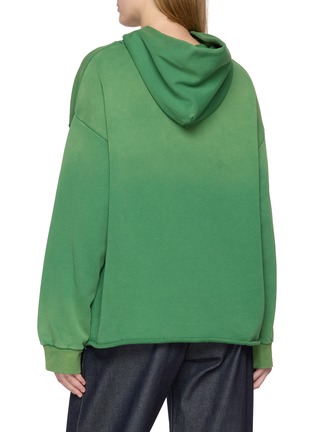 Back View - Click To Enlarge - FOUND - Wildlife Chenille Embroidered Cotton Hoodie