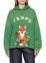 FOUND Wildlife Chenille Embroidered Cotton Hoodie