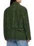 Back View - Click To Enlarge - FOUND - Gem Stud Suede Leather Jacket