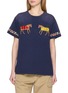 FOUND Horse Embroidered Cotton T-Shirt