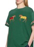  - FOUND - Horse Embroidered Cotton T-Shirt