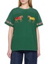 FOUND Horse Embroidered Cotton T-Shirt