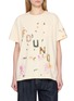 FOUND Tapestry Logo Paint Cotton T-Shirt